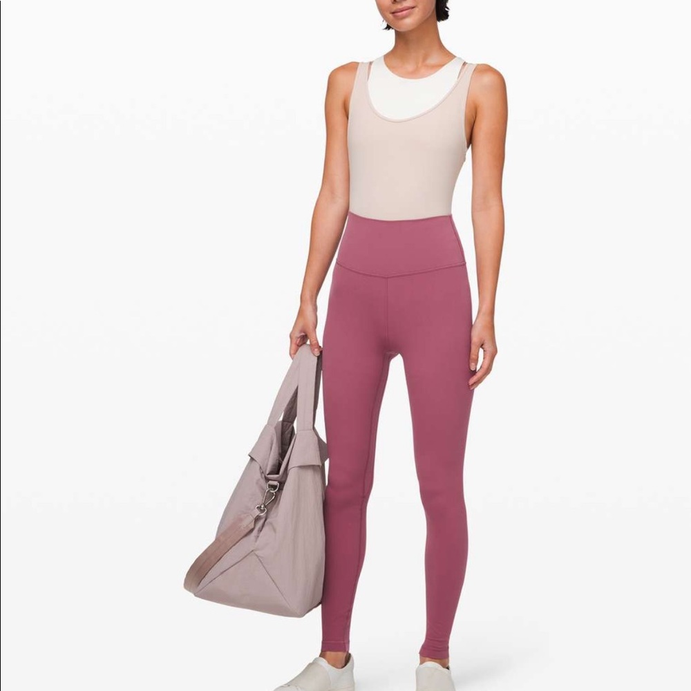 Lululemon Wunder Under 28in “Plumful” leggings